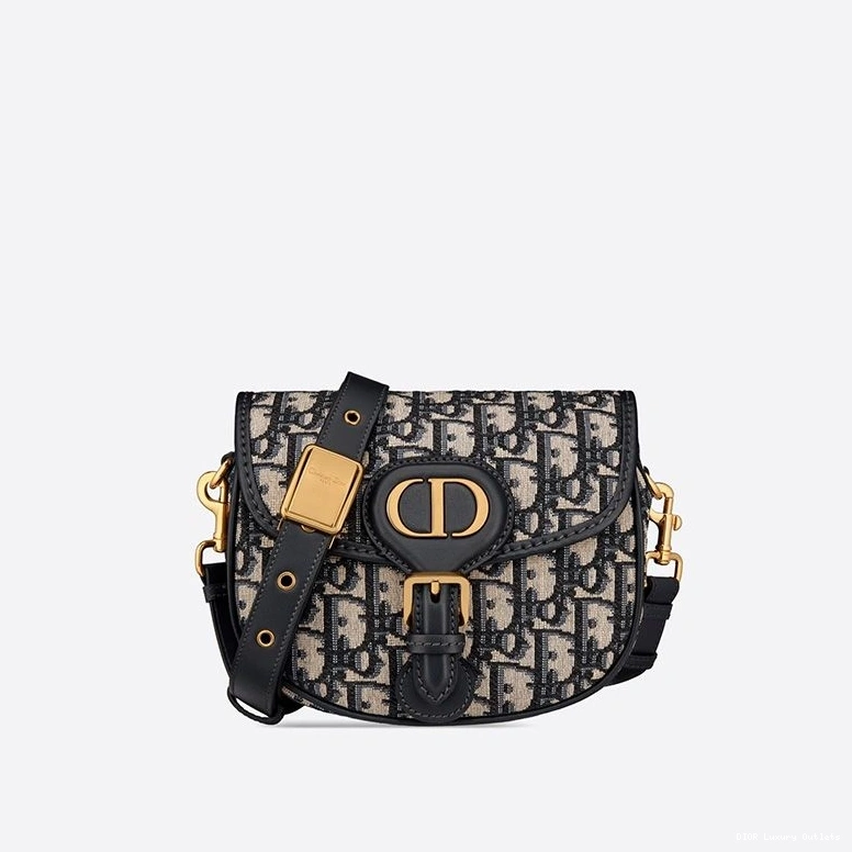Cheap Bag Oblique Blue Bobby Motif Dior Small Canvas 0805 Luxury